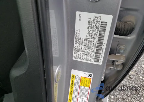 2022 Honda Accord Lx z USA, uszkodzony, nr VIN 1HGCV1F15NA064977